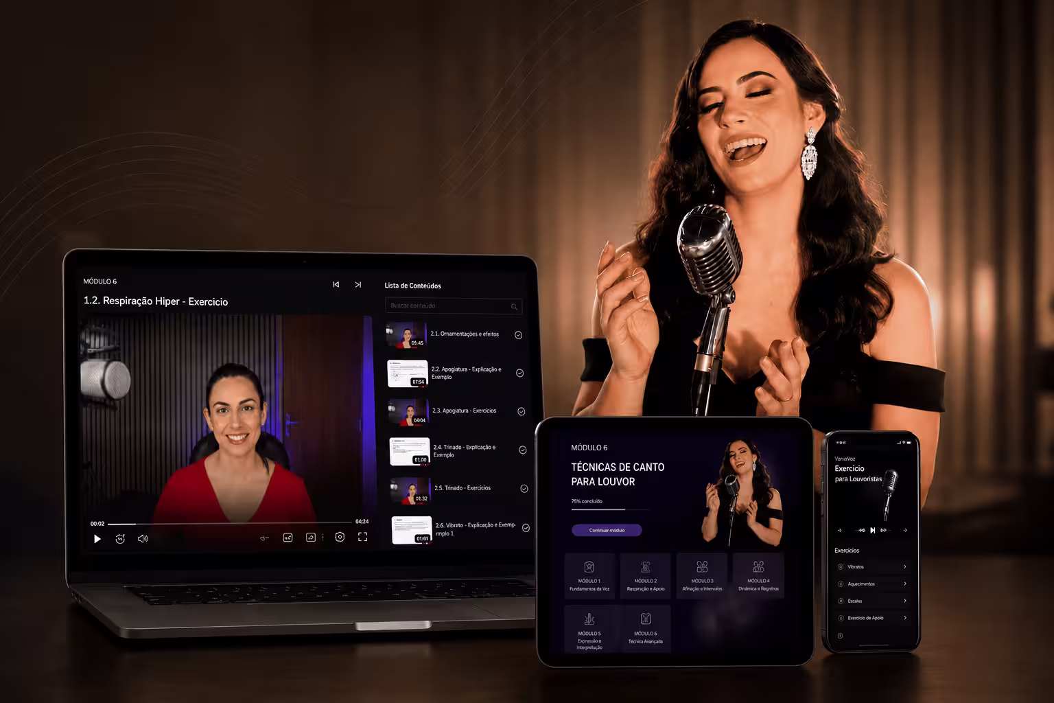 LEV — Louvor e Excelência Vocal - Curso Online